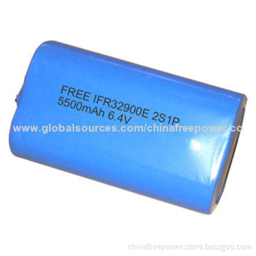 5500mAh battery pack, Lithium iron phosphate system, safety and long life